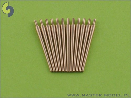 Go to product MASTER SM-350-007 - 1:350 Japanese gun barrels 12,7cm/40 Type 89 without blast bags