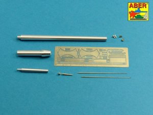 Aber 35L-225 - 1:35 German Maus tank metal gun barrels and accessories set