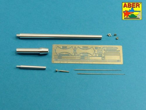 Go to product Aber 35L-225 - 1:35 German Maus tank metal gun barrels and accessories set