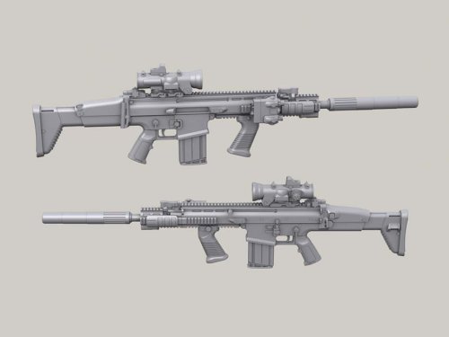 Go to product LEGEND LF3D011 - 1:35 FN SCAR MK17 set (4pcs)