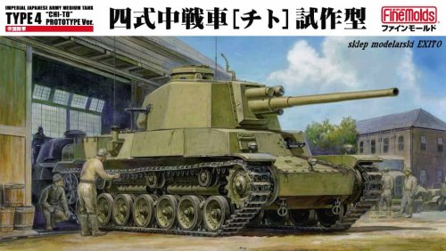 Go to product FINE MOLDS FM32 - 1:35 IJA Medium Tank Type4 Chi-To Prototype Ver