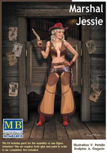 MASTER BOX 24018 - 1:24 Marshal Jessie