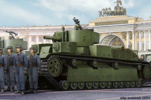 Go to product HOBBY BOSS 83854 - 1:35 Soviet T-28E Medium Tank