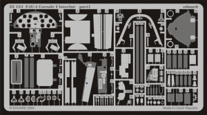 EDUARD 32124 - 1:32 F4U-4 interior