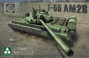 TAKOM 2057 - 1:35 T-55 AM2B DDR Medium Tank