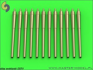 MASTER SM-700-050 - 1:700 Barrels for American cannons 14in/50 35,6cm without blast bags New Mexico, Tennessee