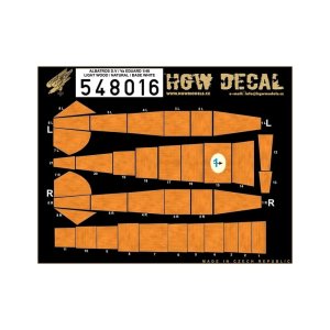 HGW-548016 - 1:48 Albatros D.V | D.Va - Light Wood (Y)