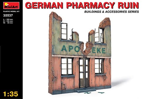 Go to product MINIART 35537 - 1:35 German Pharmacy Ruin