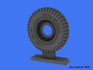 PANZERART 35234 - 1:35 Spare Wheels for Sd.Kfz.11 & 251 (Gelande Pattern )