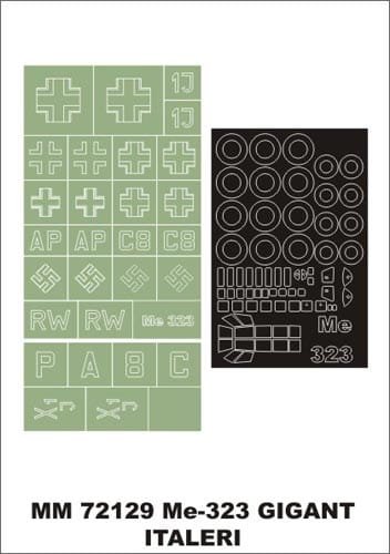 Go to product MONTEX MM72129 - 1:72 Me-323 Gigant
