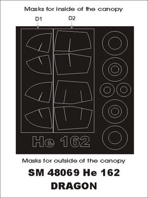 Go to product MONTEX SM48069 - 1:48 Heinkel He-162