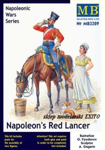 MASTER BOX 3209 - 1:32 Napoleons Red Lancer - Napoleonic Wars Series