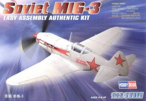 Go to product HOBBY BOSS 80229 - 1:72 Soviet MiG-3