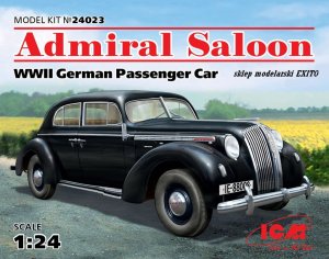 ICM 24023 - 1:24 Admiral Saloon, WWII German Passenger Car