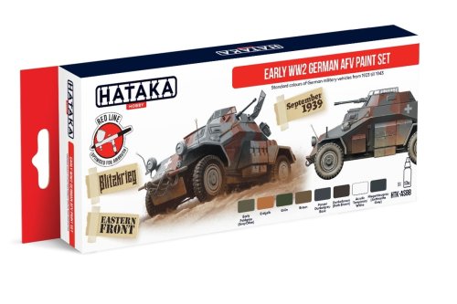Go to product HATAKA AS88 - Early WW2 German AFV paint set