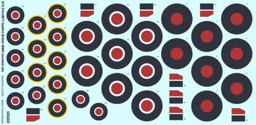 Go to product EDUARD D72010 - 1:72 Spitfire - British WWII roundels late
