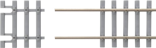 Go to product PIKO 55151 H0 - A-Gleis FLEX 31 mm track endings, concrete sleepers.