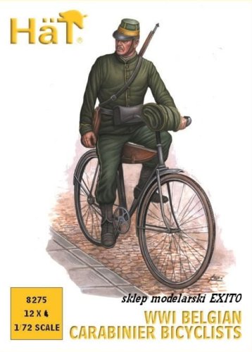 Go to product HAT 8275 - 1:72 WWI Belgian Carabinier Bicyclists