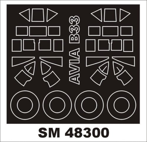 Go to product MONTEX SM48300 - 1:48 Avia B-33 (IL-10)