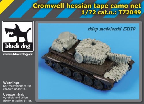 Go to product BLACK DOG T72049 - 1:72 Cromwell hessian tape camo net