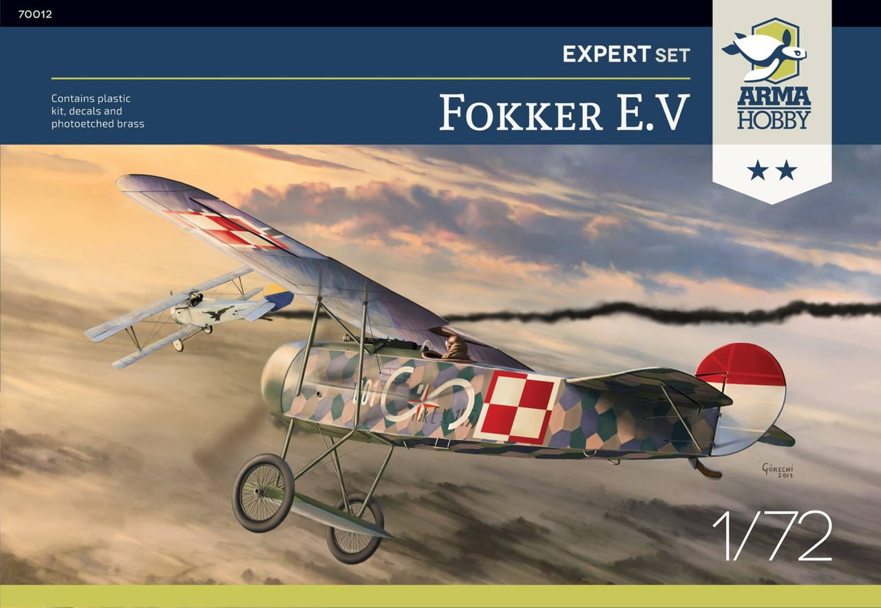 Go to product ARMA HOBBY 70012 - 1:72 Fokker E.V Expert Set