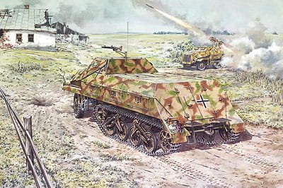 Go to product RODEN 722 - 1:72 Sd.Kfz.4/1 Panzerwerfer 42