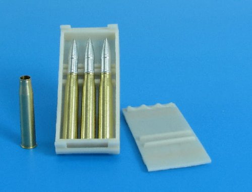Go to product EUREKA XXL A-3503 - 1:35 Ammo set for 7,5 cm gun Sprgr.Patr.34 Kw.K.40/Stu.K.40 L/43 & L/48