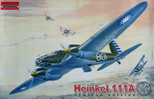 Go to product RODEN 021 - 1:72 Heinkel He-111 A