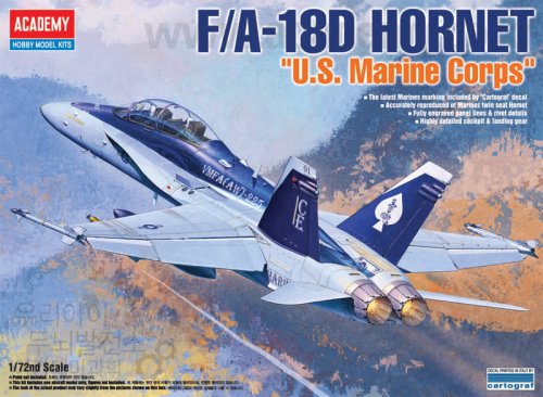 Go to product ACADEMY 12422 - 1:72 F/A-18D Hornet US Marines