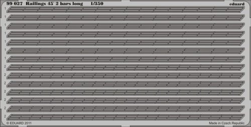 Go to product EDUARD 99027 - 1:350 Railings 45´ 2 bars long