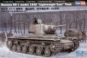 HOBBY BOSS 84814 - 1:48 Russia KV-1 model 1942 Lightweight Cast Tank