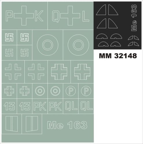 Go to product MONTEX MM32148 - 1:32 Messerschmitt Me 163