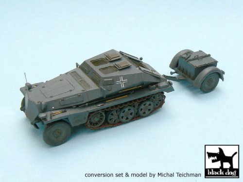 Go to product BLACK DOG T48009 - 1:48 Sd.Kfz.252 + Sd.Anh.32 conversion set