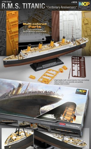 Go to product ACADEMY 14214 - 1:700 R.M.S. Titanic - Centenary Anniversary