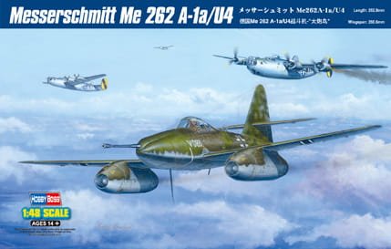 Go to product HOBBY BOSS 80372 - 1:48 Me-262 A-1A/U4