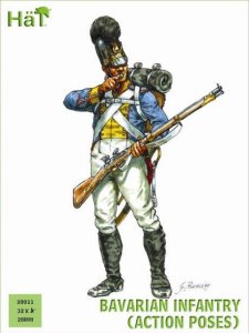 HAT 28011 - 28 mm - Bavarian Infantry (Action poses)