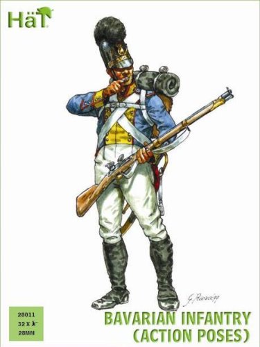 Go to product HAT 28011 - 28 mm - Bavarian Infantry (Action poses)