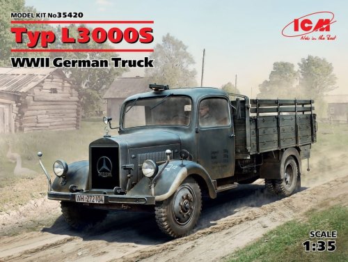 Go to product ICM 35420 - 1:35 Typ L3000S WWII German Truck