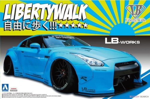 Go to product AOSHIMA 05402 - 1:24 Nissan LB Works R35 GT-R Ver1