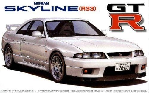 Go to product FUJIMI 038803 - 1:24 Nissan R33 Skyline GT-R