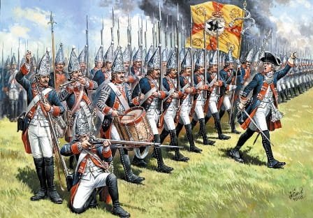 Go to product ZVEZDA 8071 - 1:72 Prussian Grenadiers of the Frederick II
