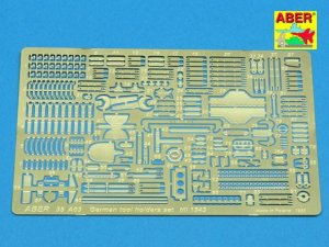 ABER 35A003 - 1:35 German tools holders set untill 1943