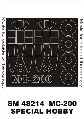 Go to product MONTEX SM48214 - 1:48 Macchi C.200