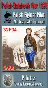 TORO MODEL 32F04 - 1:32 Wojna Polsko-Bolszewicka 1920 - Pilot z Eskadry Kościuszkowskiej