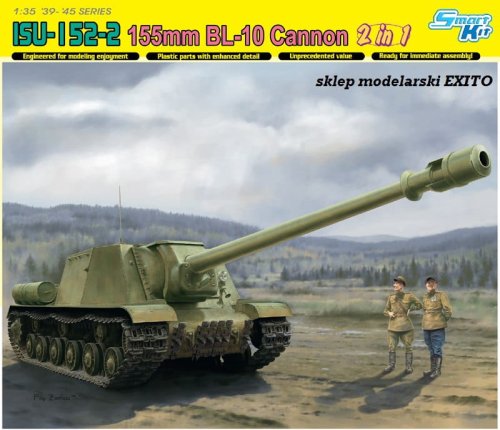 Go to product DRAGON 6796 - 1:35 ISU-152-2 155mm BL-10 Cannon