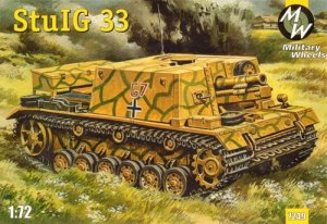 MILITARY WHEELS 7249 - 1:72 StuIG 33 German self-propelled gun