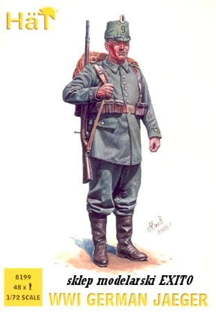 Go to product HAT 8199 - 1:72 WWI German Jaeger