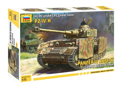 Go to product ZVEZDA 5017 - 1:72 Panzer IV Ausf.H