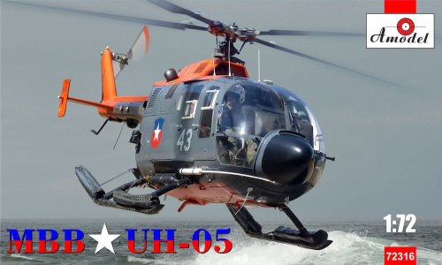 Go to product AMODEL 72316 - 1:72 MBB UH-05 Chilean Air Force