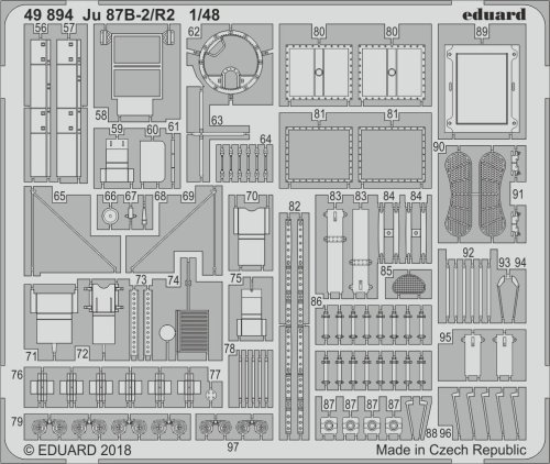 Go to product EDUARD 49894 - 1:48 Ju 87B-2/R2